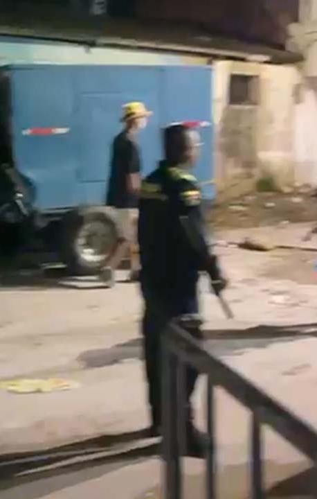 Enfrentamiento en Campo de la Cruz. 