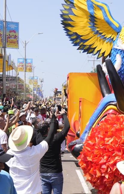 Imagen de la invasión en la Vía 40.