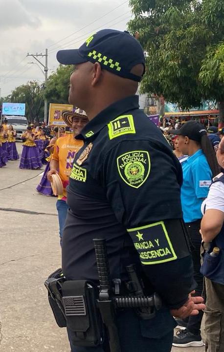Policías garantizarán la seguridad. 