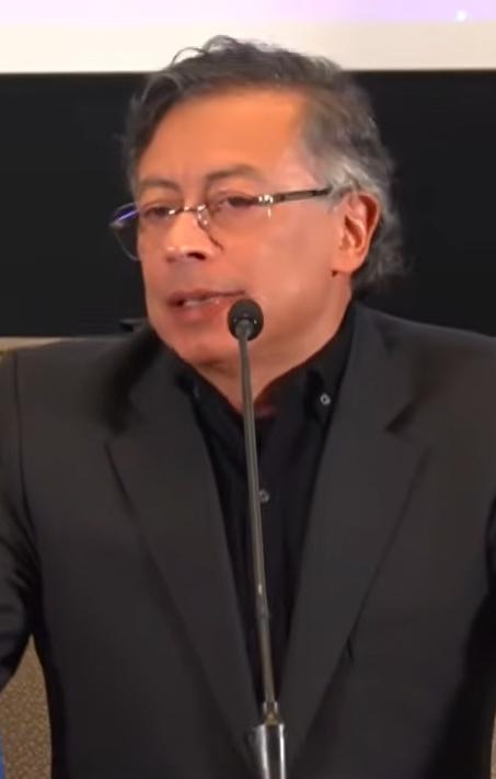 Gustavo Petro, Presidente de Colombia. 