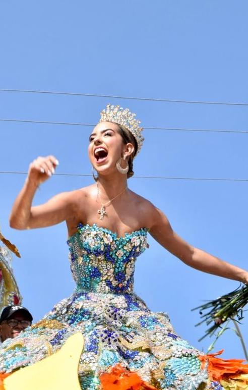 Sharon Hurtado, Reina del Carnaval de la 44.