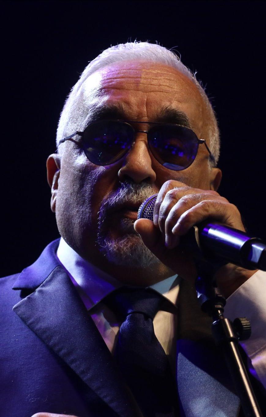 Willie Colón en una presentación en 2025.