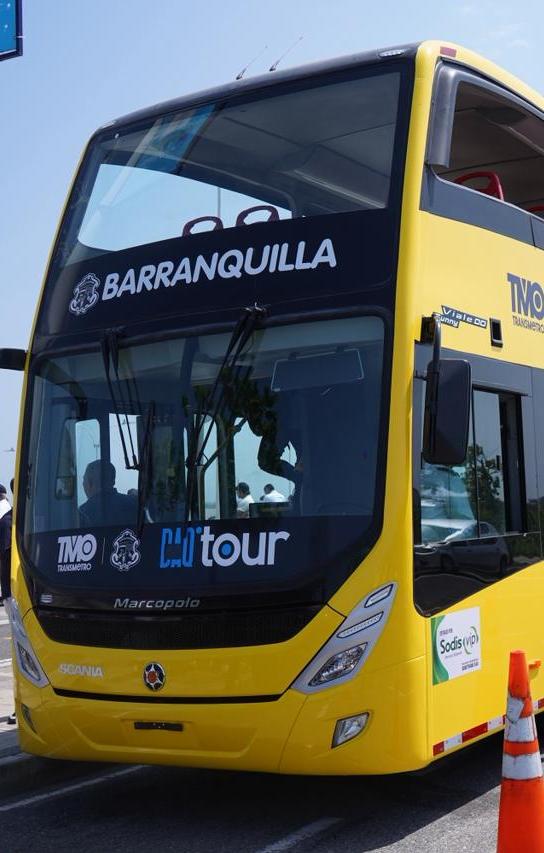 El bus estará parqueado todos los días en El Malecón. 