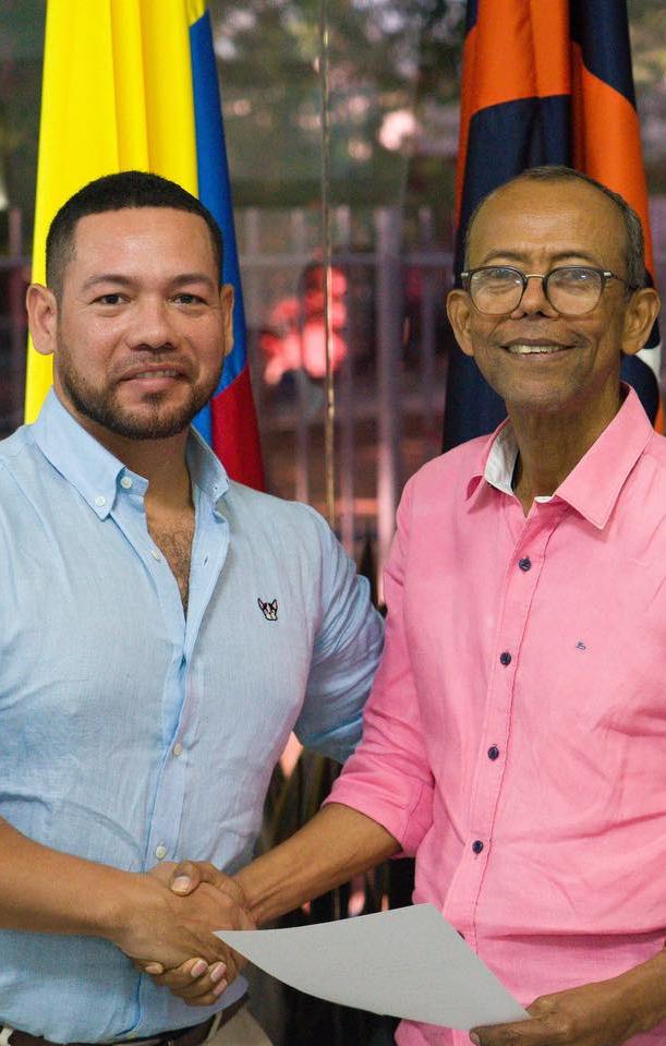 Jorly Berdugo Pérez, hermano del Viceministro del Interior, Jaime Berdugo. 