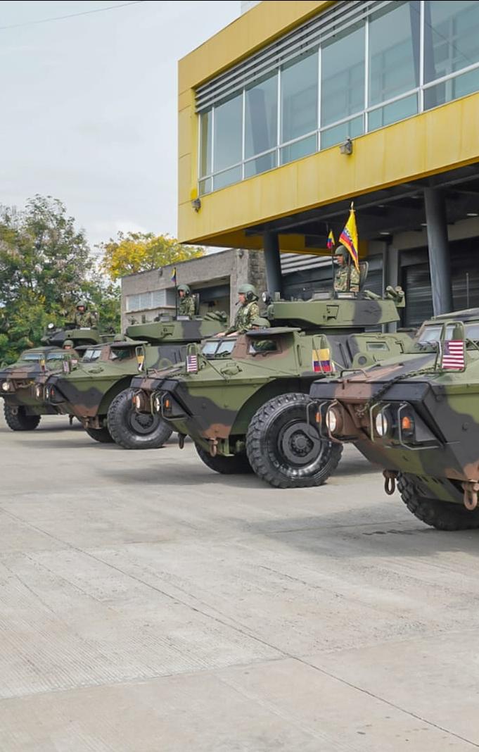 11 vehículos blindados ASV M1117 Guardián.