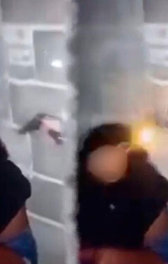 Momento del ataque contra Sheridan. 