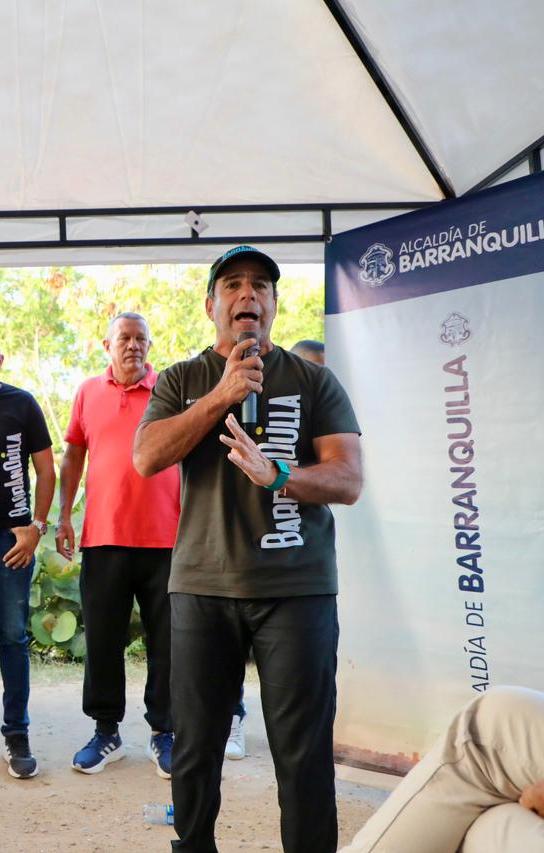 El Alcalde de Barranquilla, Alex Char.