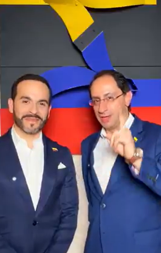 Abelardo De La Espriella y José Manuel Restrepo.