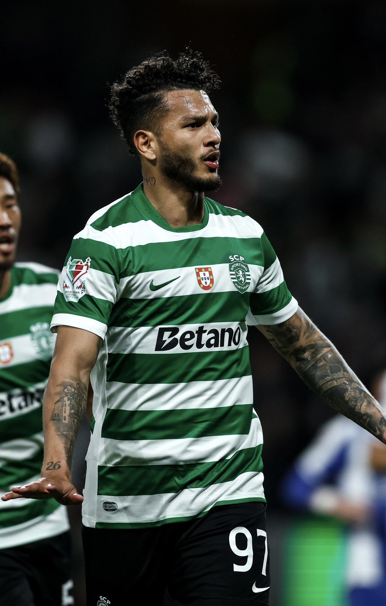 Luis Javier Suárez, delantero del Sporting de Lisboa.