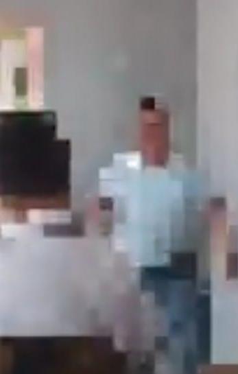 Momento de la agresión.