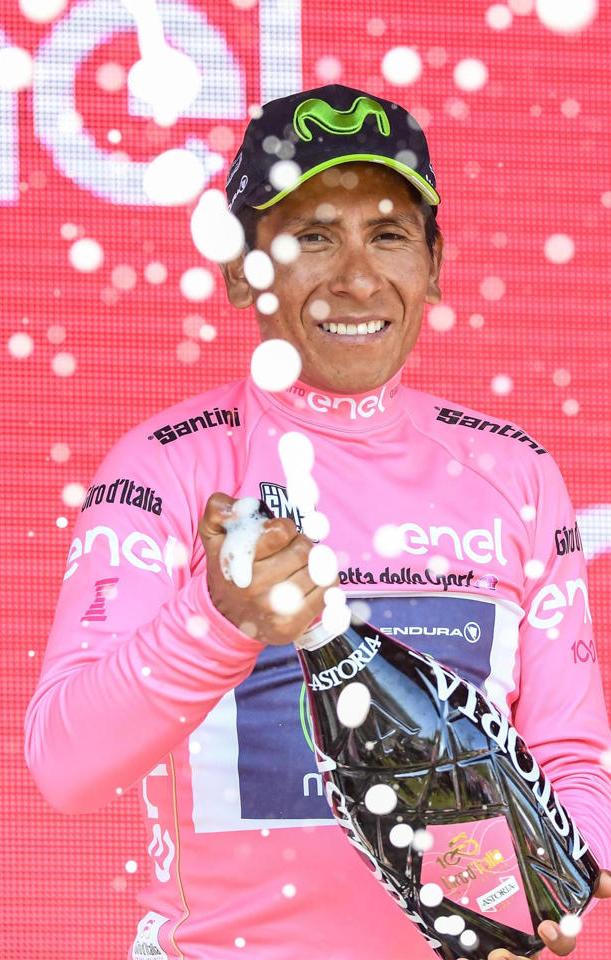 Nairo Quintana, collage de EFE