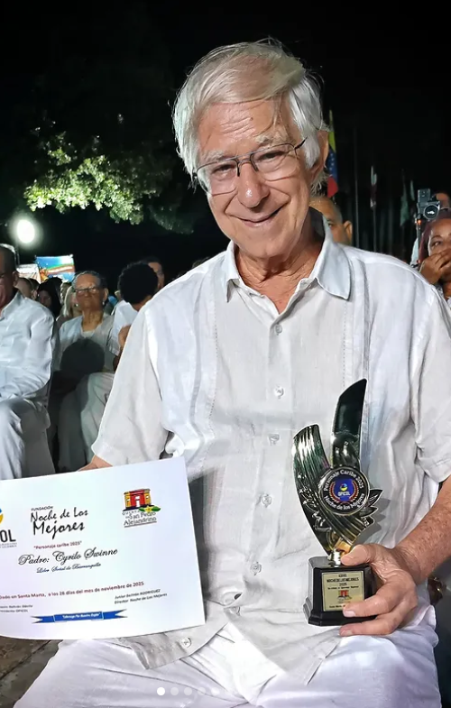 El padre holandés Cyrillus Swinne. 