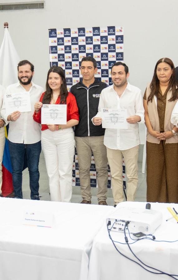 Representantes electos