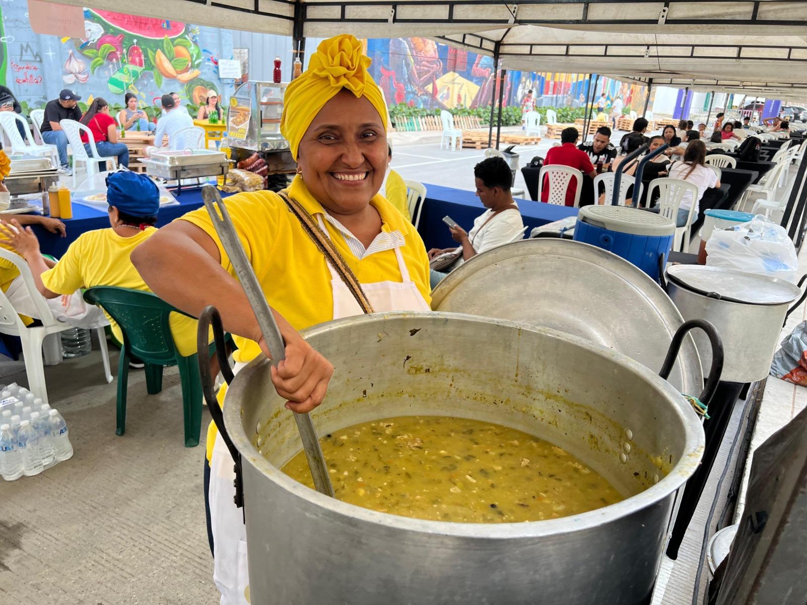 Todos los platos del Caribe estarán a disposición de los visitantes. 