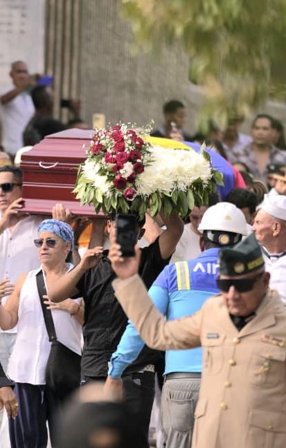Amigos y familiares despidieron a Pedro 'Ramayá' Beltrán. 