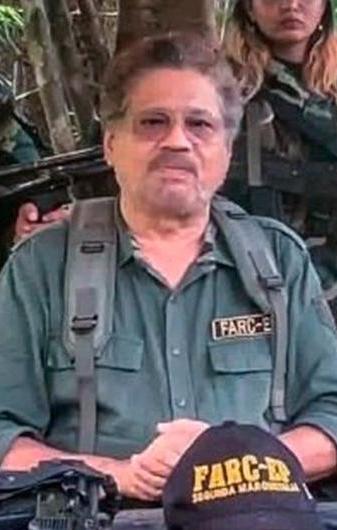 Alias 'Iván Márquez' y alias 'Zarco Aldinever'.