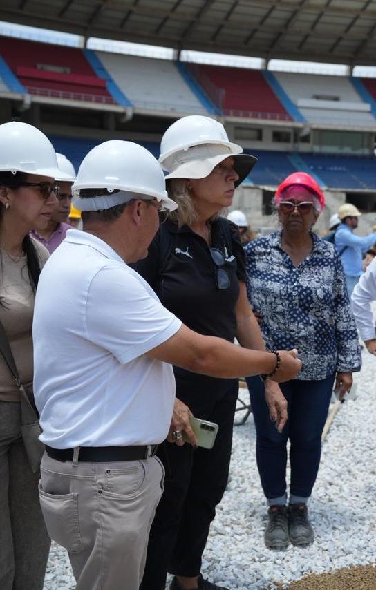 Imagen de la segunda inspección de la Conmebol.