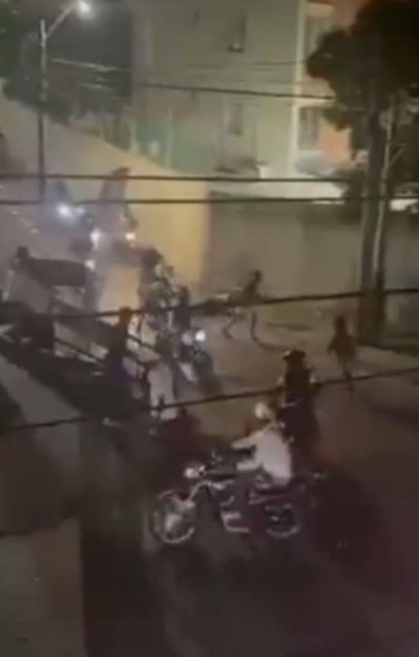 El violento ataque en el barrio Escallón Villa.