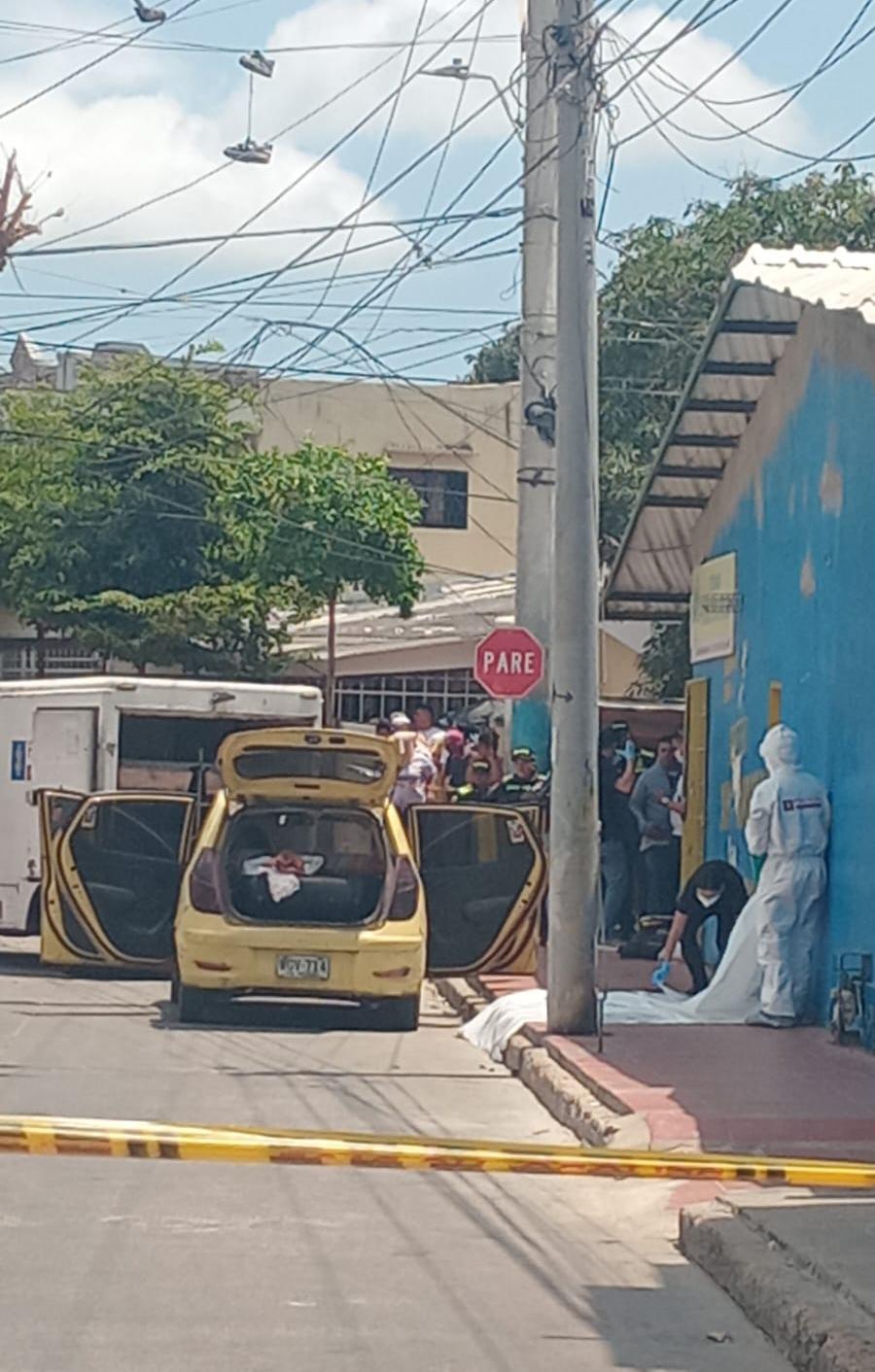 Lugar del hallazgo del cuerpo de la mujer