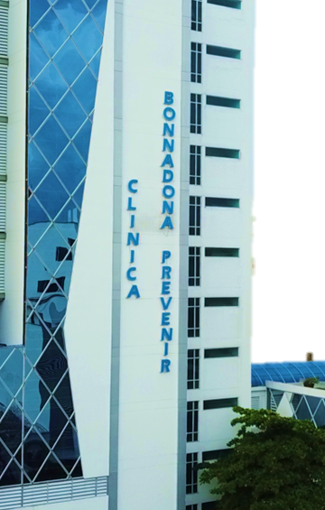 Clínica Bonnadona de Barranquilla. 