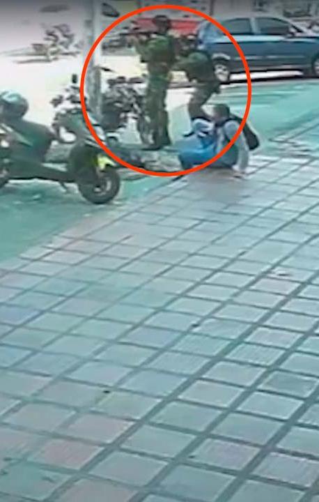 Reacción del Ejército.