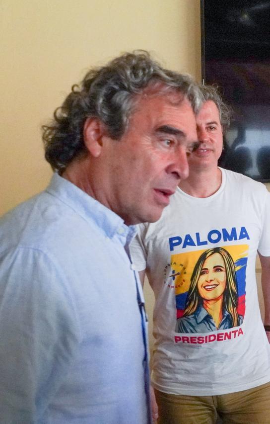 Sergio Fajardo y Paloma Valencia.