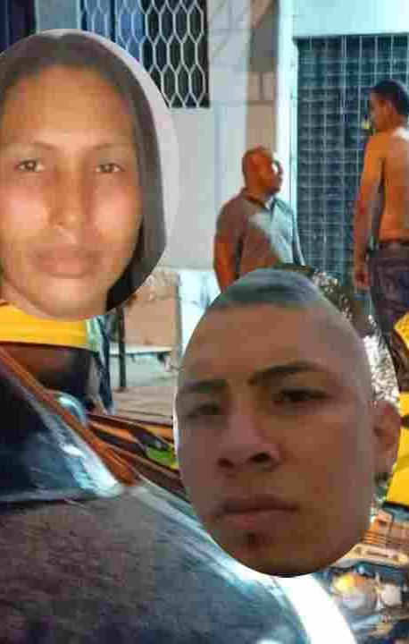 Rosa Beatriz Mora Pérez, de 52 años, y su hijo Dandeny David Vallejo Mora, de 29.