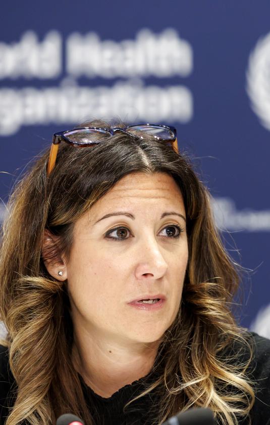 Directora interina de Prevención y Preparación de Epidemias y Pandemias de la OMS, Maria Van Kerkhove.
