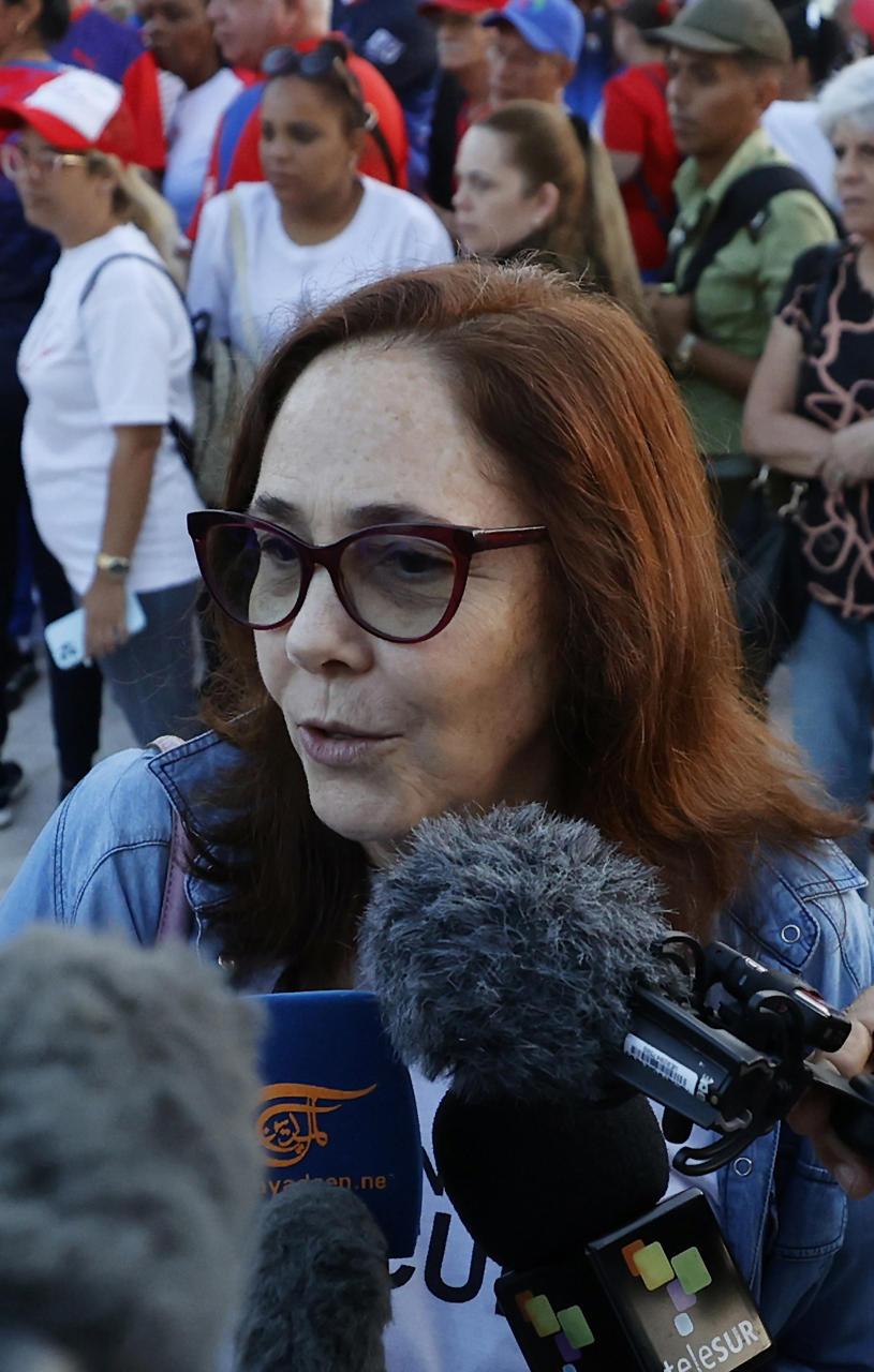 Mariela Castro, hija de Raúl Castro.