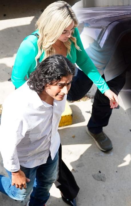 Nicolás Petro, Laura Ojeda y la Fiscal Lucy Laborde. 