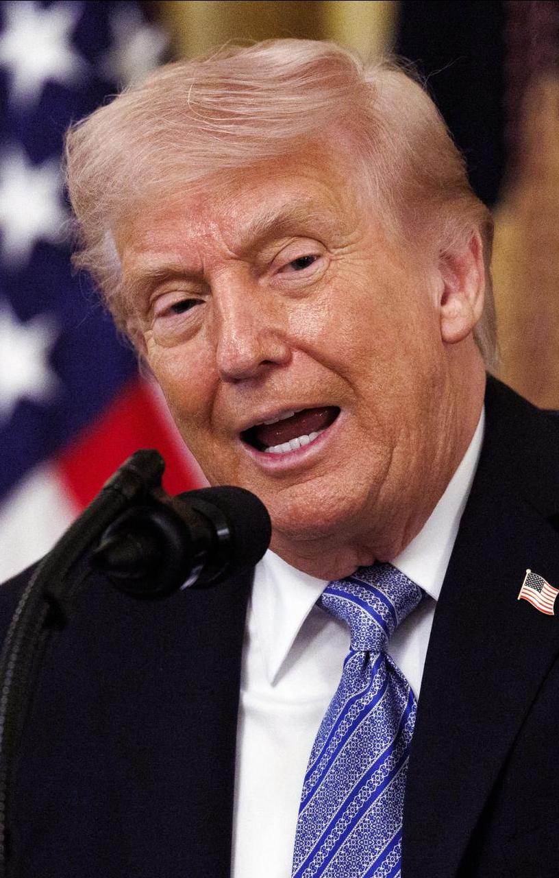 Donald Trump, presidente de Estados Unidos. 