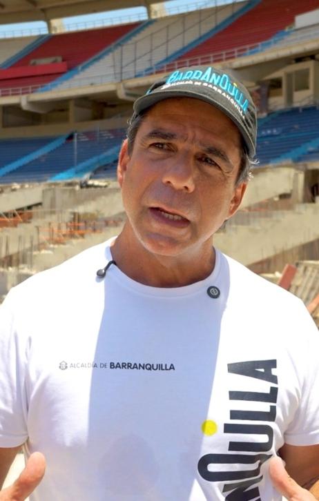 Germán Vargas Lleras y el Alcalde Alex Char.