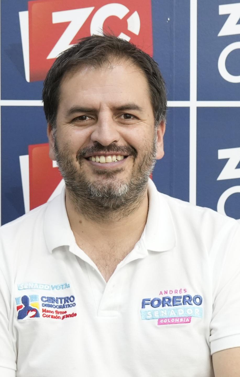 Congresista Andrés Forero. 