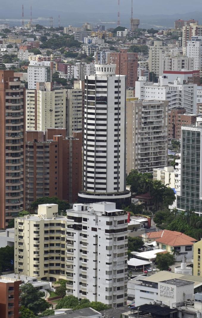 Panorámica de Barranquilla. Imagen de referencia.  