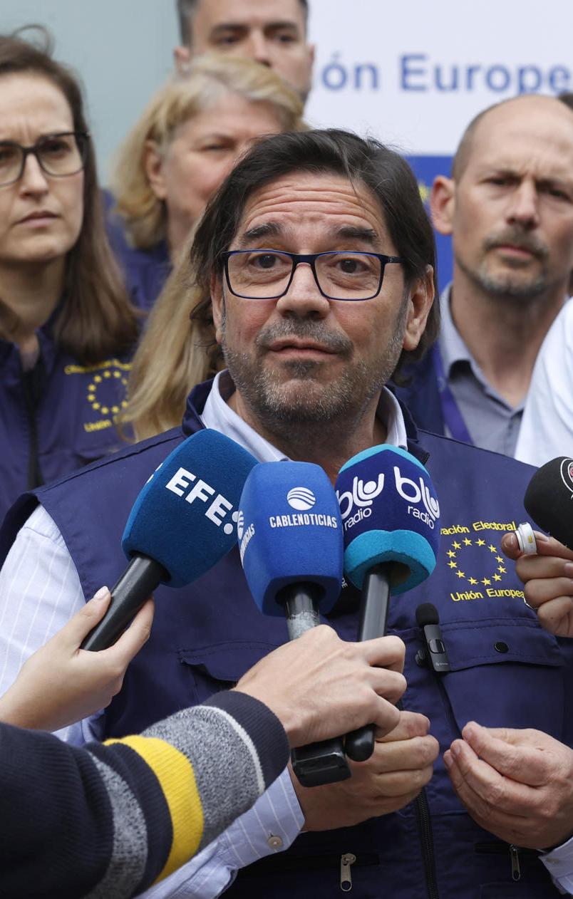 José Antonio de Gabriel, jefe adjunto de la Misión Electoral de la UE. 