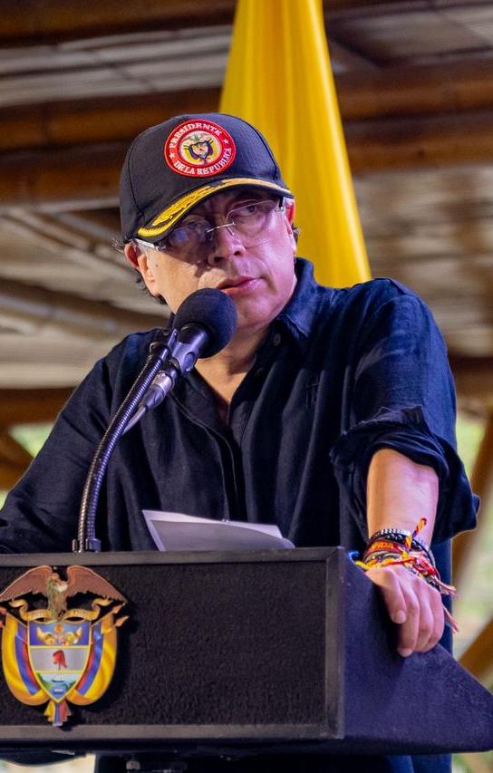Gustavo Petro, presidente de Colombia.