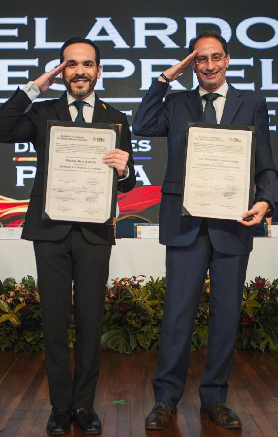 Abelardo De La Espriella y José Manuel Restrepo.