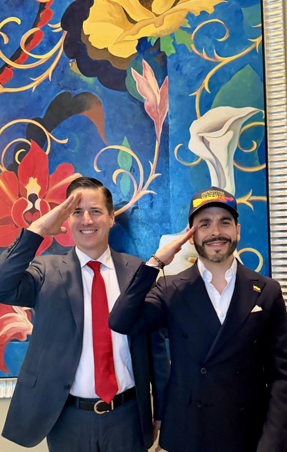 Bernie Moreno y Abelardo De La Espriella.