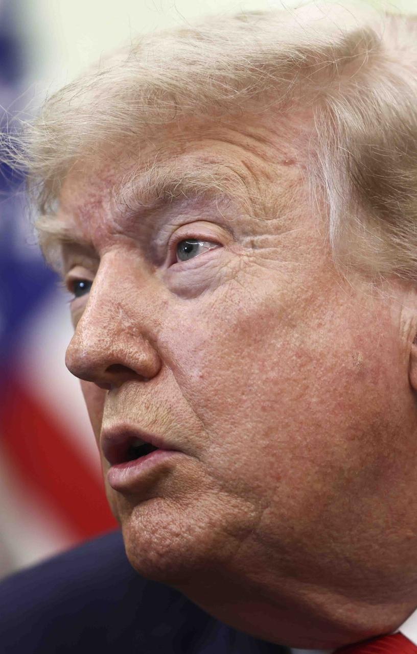 Donald Trump, Presidente de Estados Unidos.