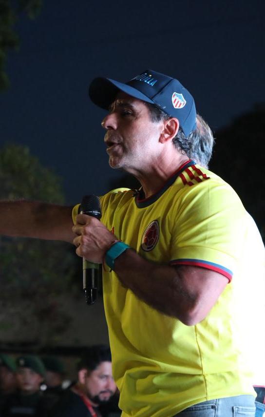 Alejandro Char, alcalde de Barranquilla.  