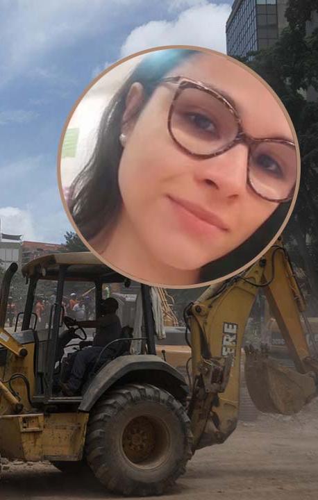 Natalia Fernández Díaz - Granados y una imagen de la tragedia