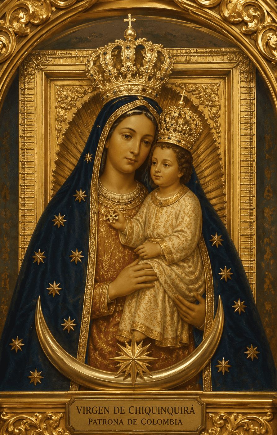 Gobierno declara el 9 de julio como el Día de la Virgen de Chiquinquirá