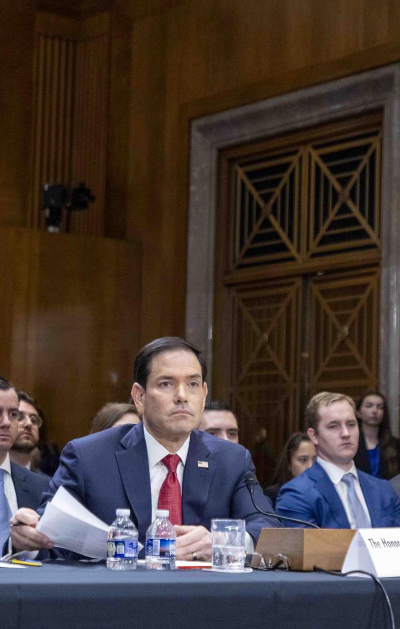 Marco Rubio, secretario de Estado de Estados Unidos.