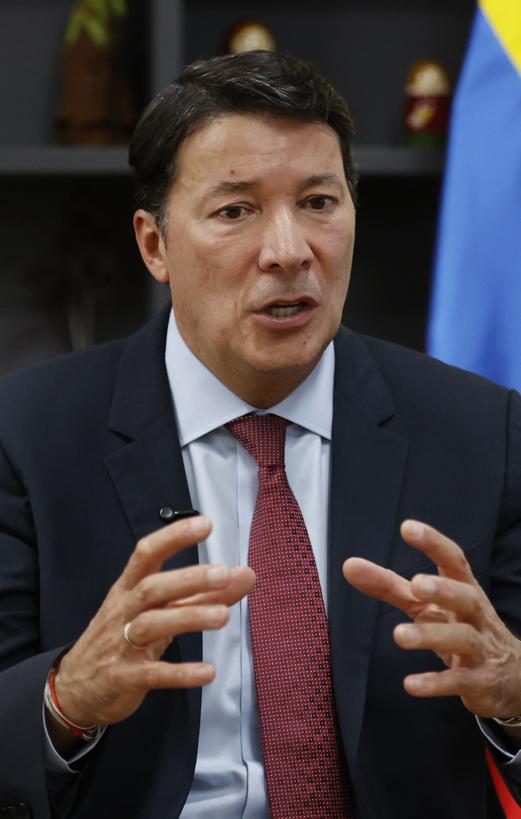 El Registrador Nacional, Hernán Penagos.