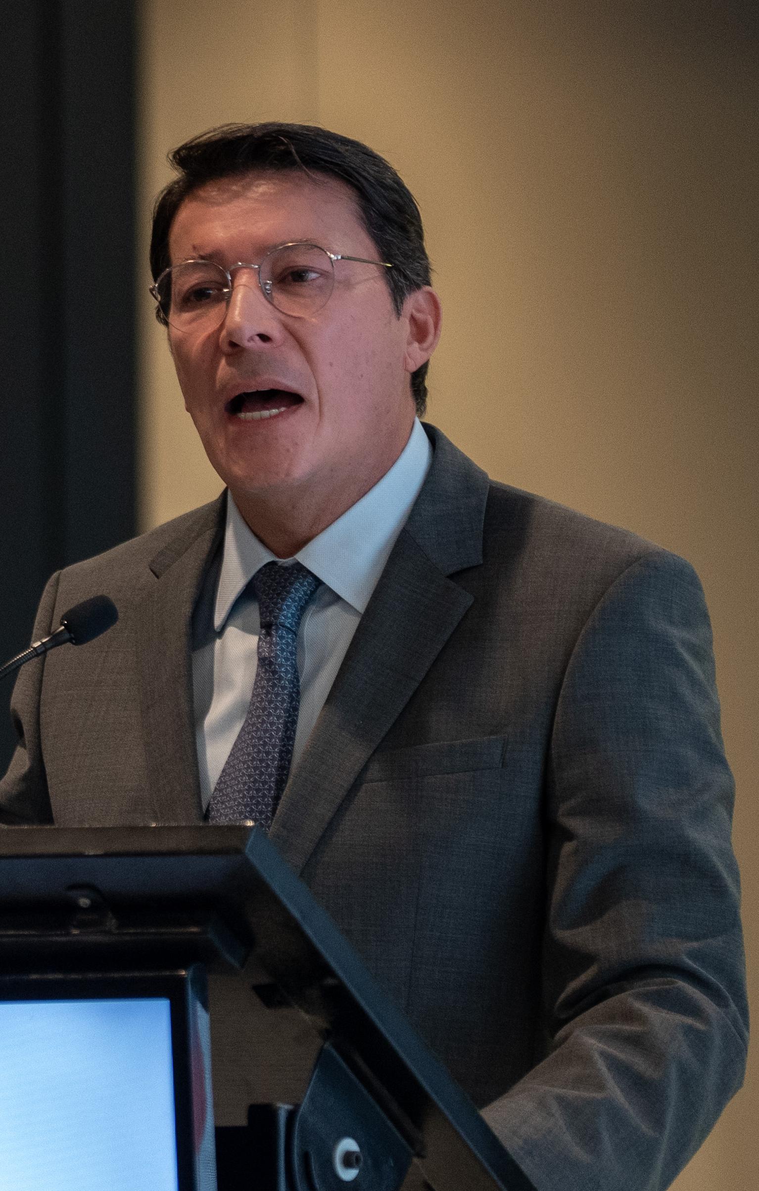 El Registrador Nacional, Hernán Penagos.