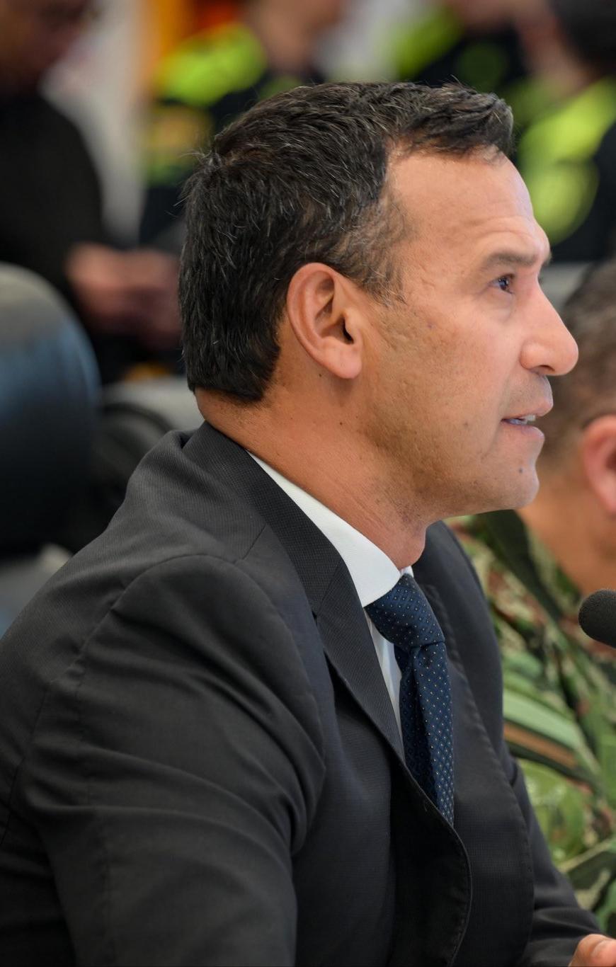 El Ministro de Defensa, Pedro Sánchez.
