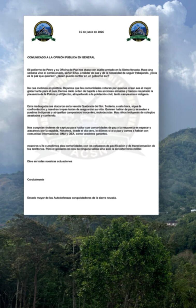 Sierra Nevada y comunicado de prensa de las ACSN