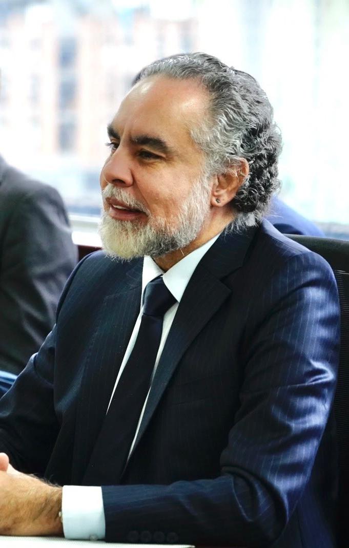 Armando Benedetti, ministro del Interior. 