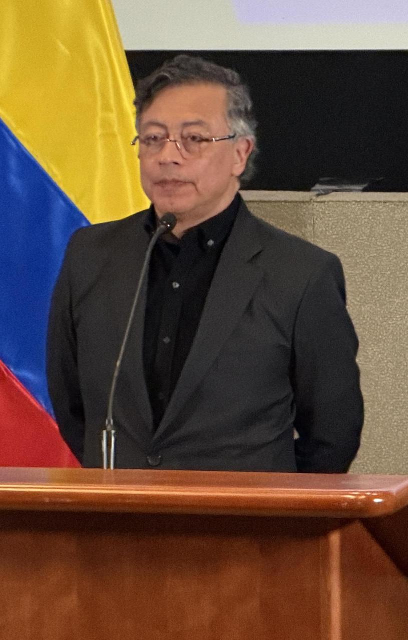 Presidente de Colombia, Gustavo Petro.