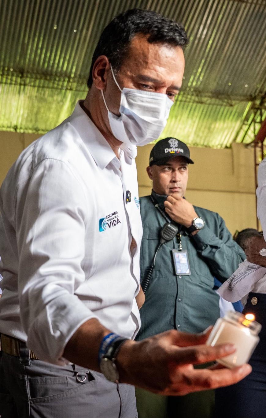 MinDefensa y la Gobernadora de Chocó